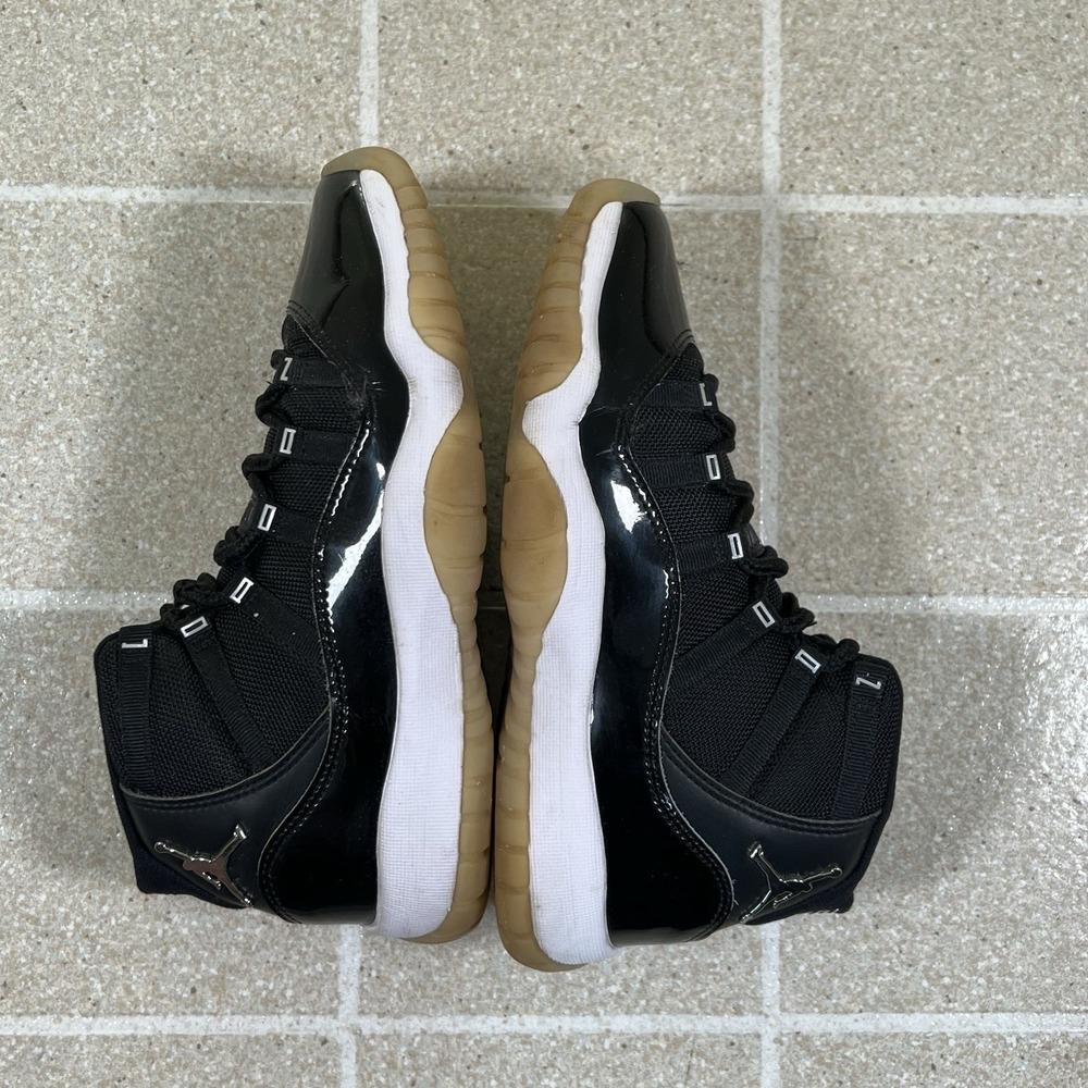Jordan Air Jordan 11 Retro Shoes Youth Size 6Y Black Basketball 378038-011 - Picture 7 of 10